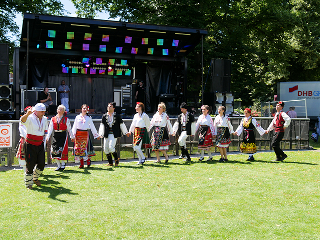 Romanian Dancers at Southampton Mela Festival
