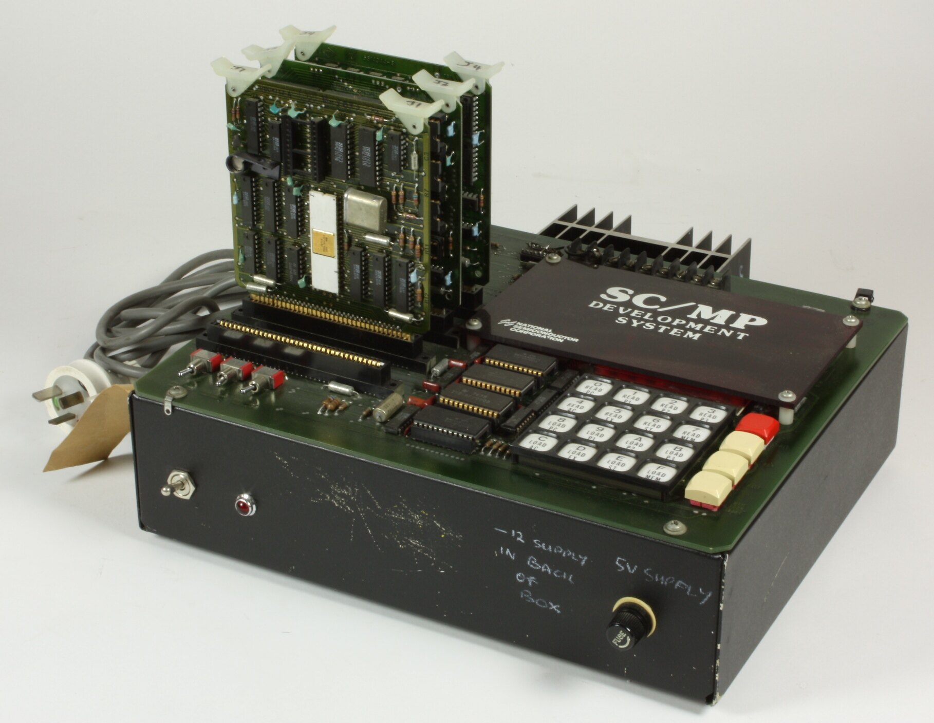 Microprocessor Development System - National Semiconductor Co., Model SC/MP, circa 1976