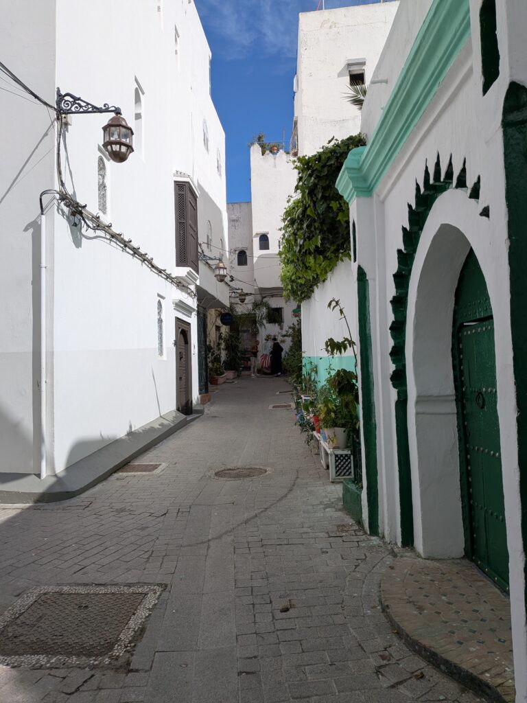 A street in the medina