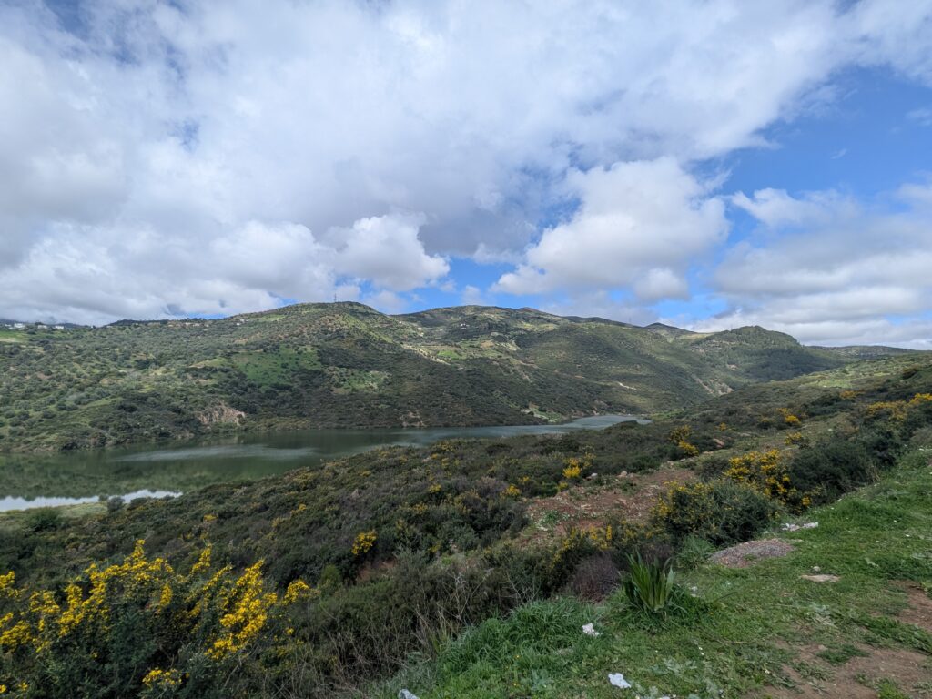 In the Rif mountains on the way to Chefchaouen
