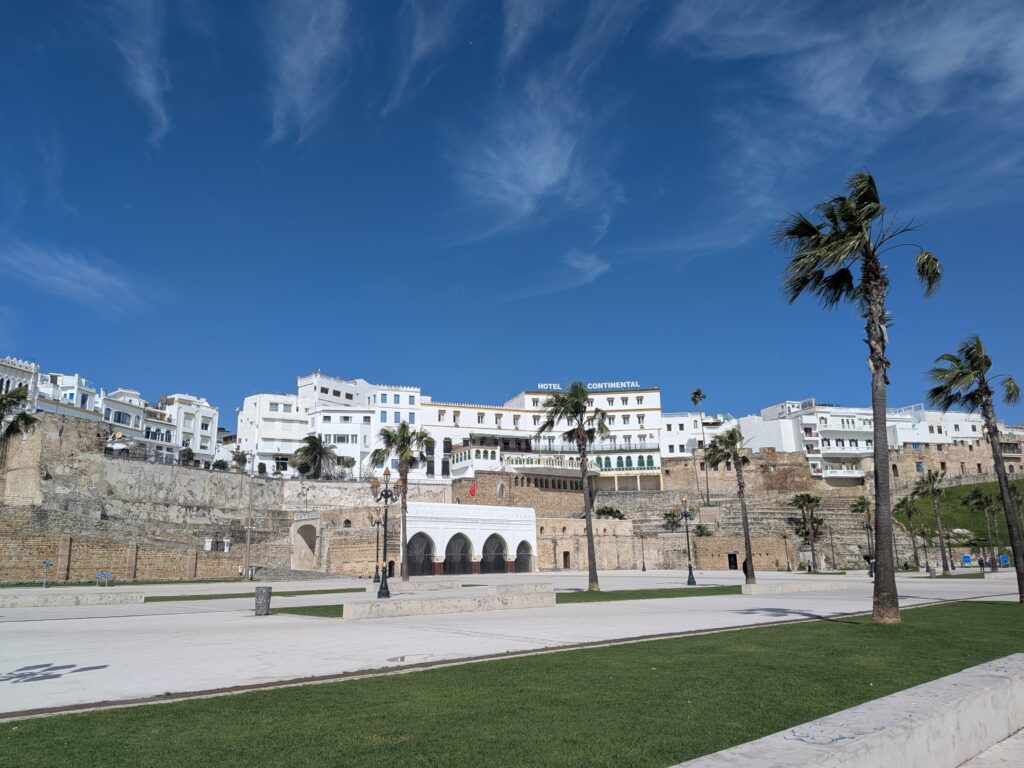 A view of Hotel Continental and the general cosmospolitan vibe